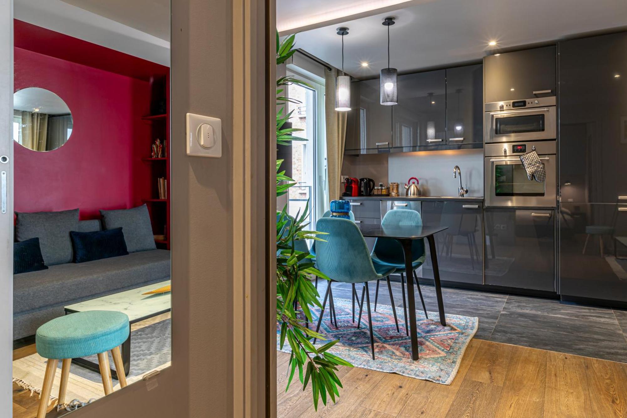 Les Appartements Cardinet Paris Bagian luar foto